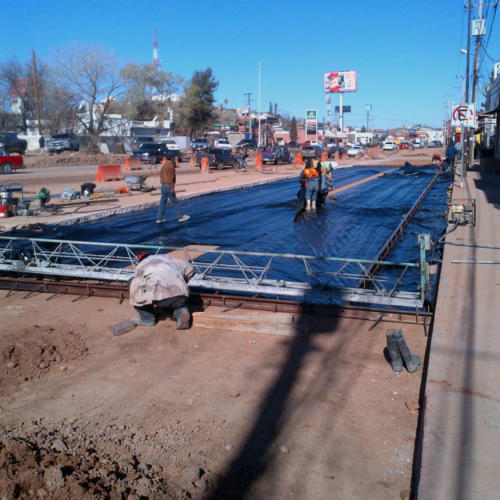 Pavimentación e infraestructura